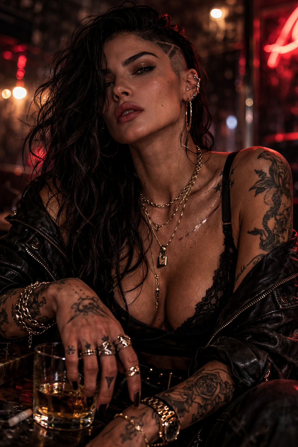 Cleo Vargas — first look, the counting room, The Trench