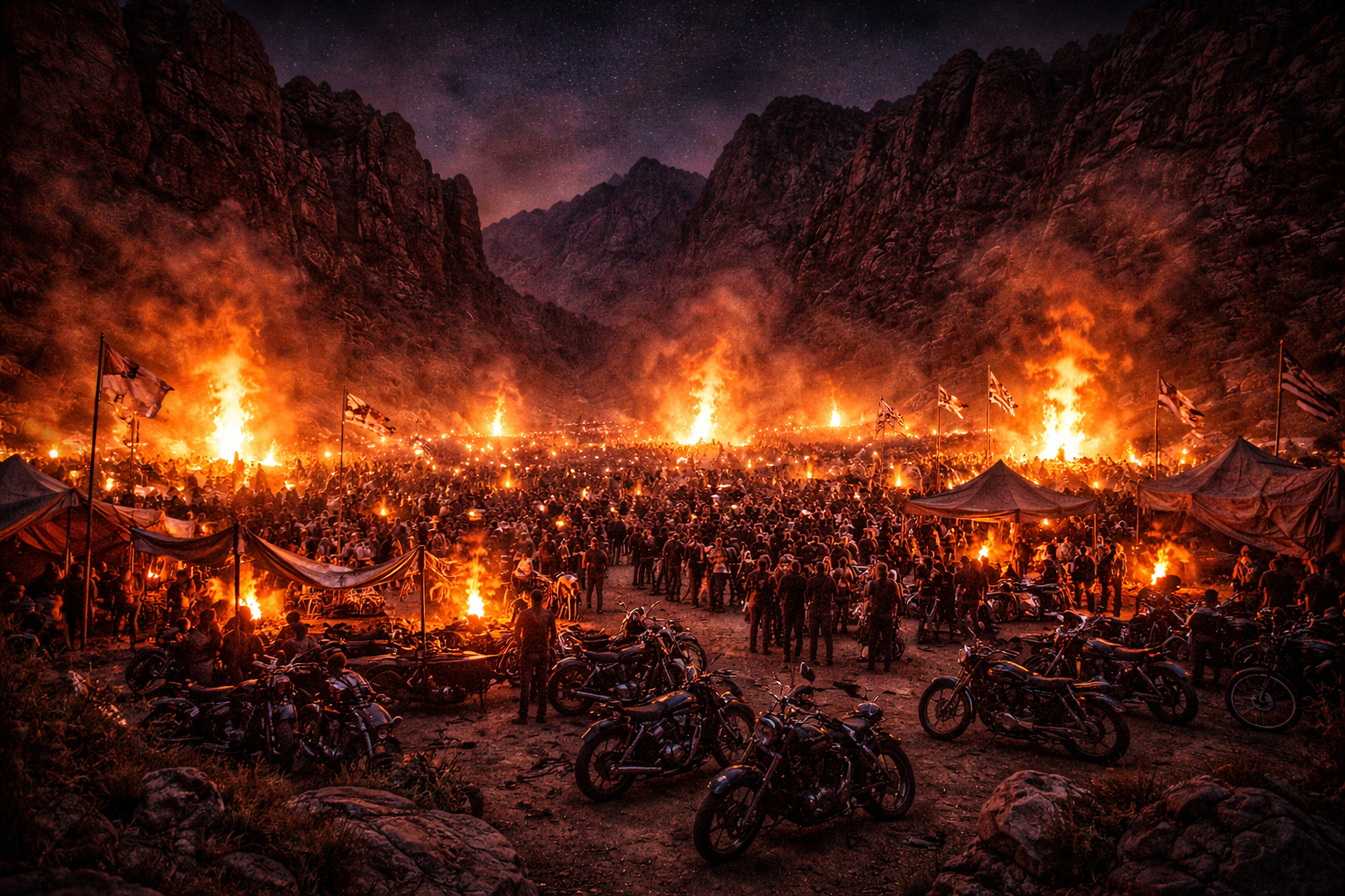 Cheef with Axe and Molotov