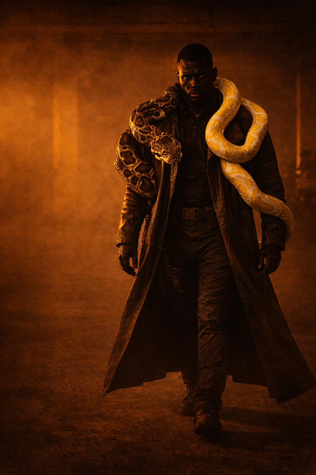 Cheef with Axe and Molotov