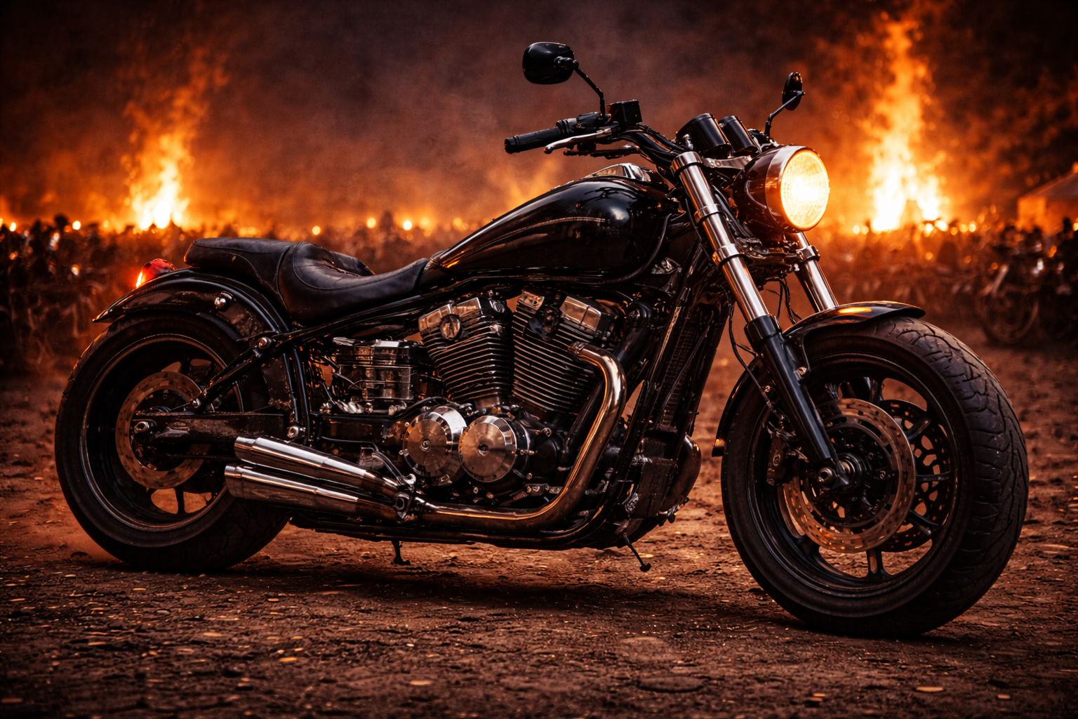 The Iron Nation raising fists