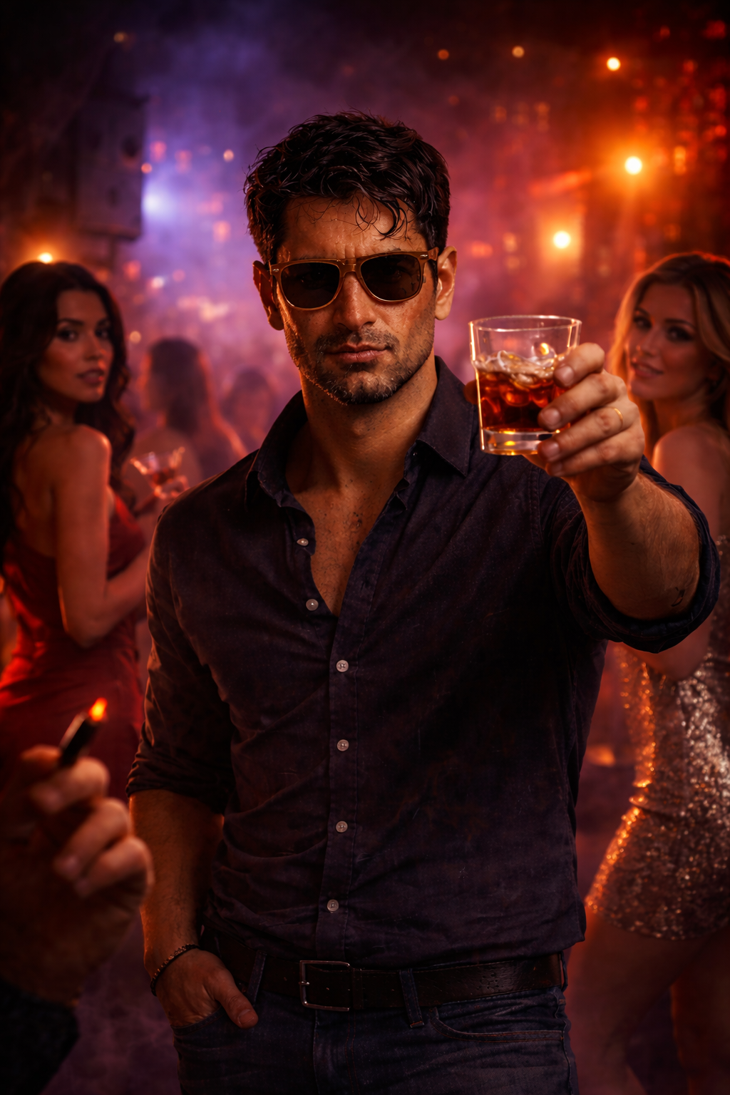 Krypto in a techno club