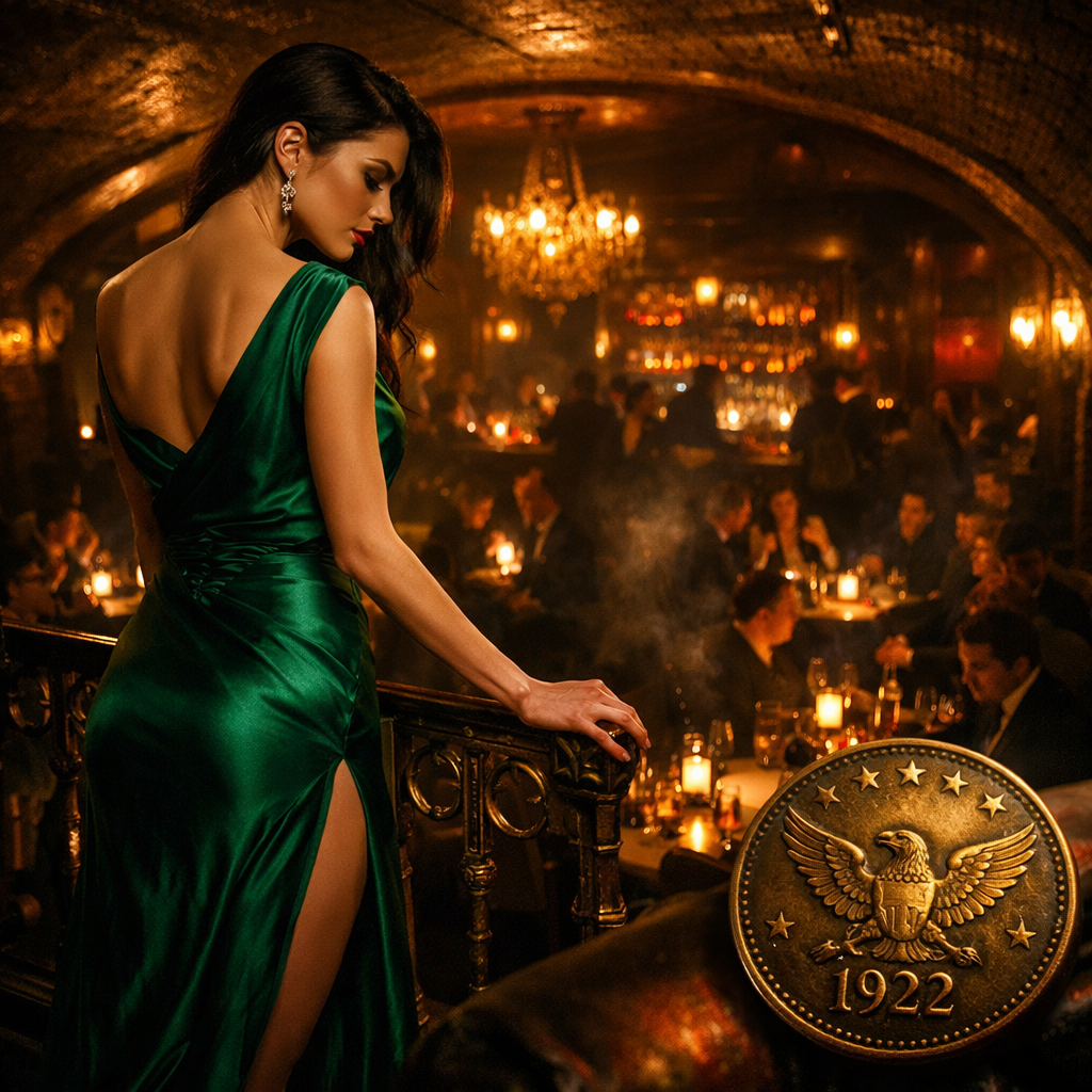 [Placeholder: Wide shot of The Kawa Room's dim, opulent jazz club interior]