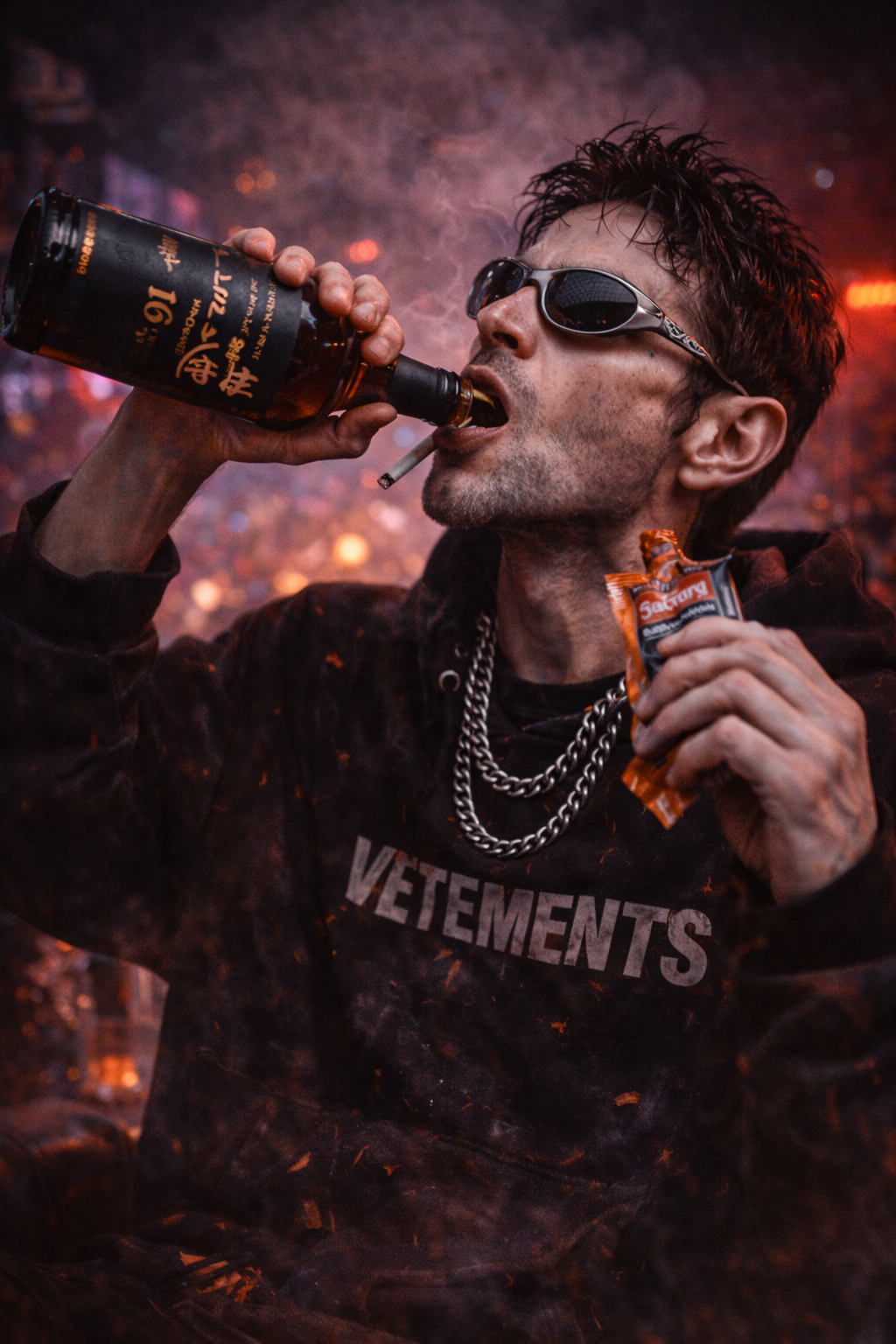 Krypto in a techno club