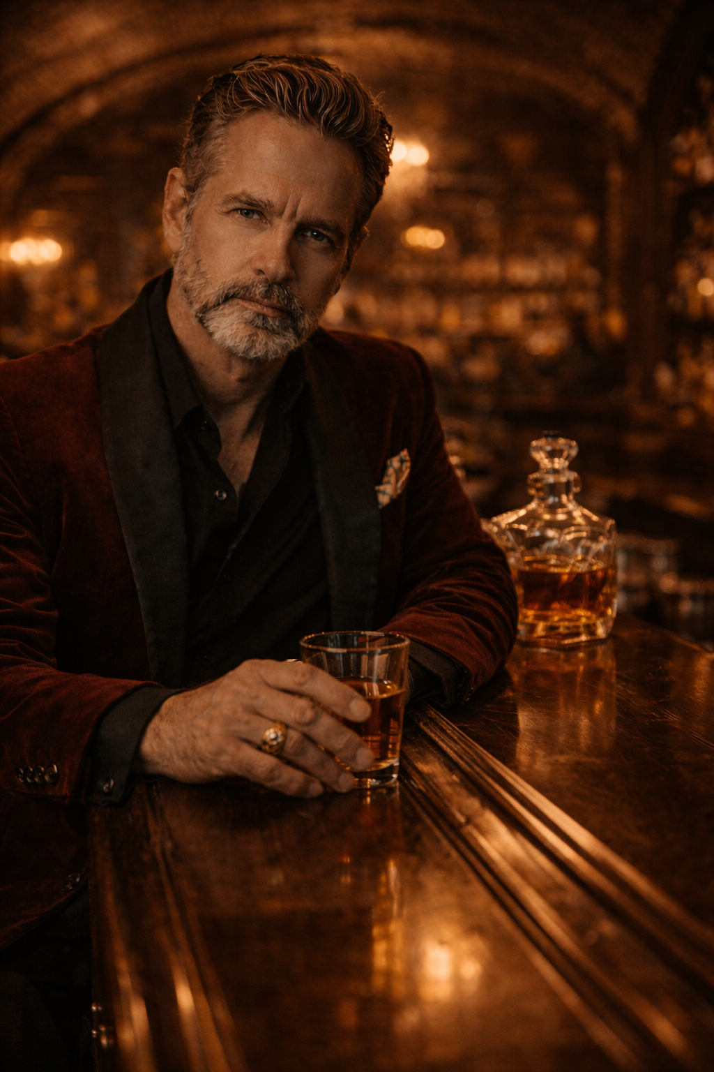 [Placeholder: Ezra Roth and a young Valentina sealing their dark alliance]