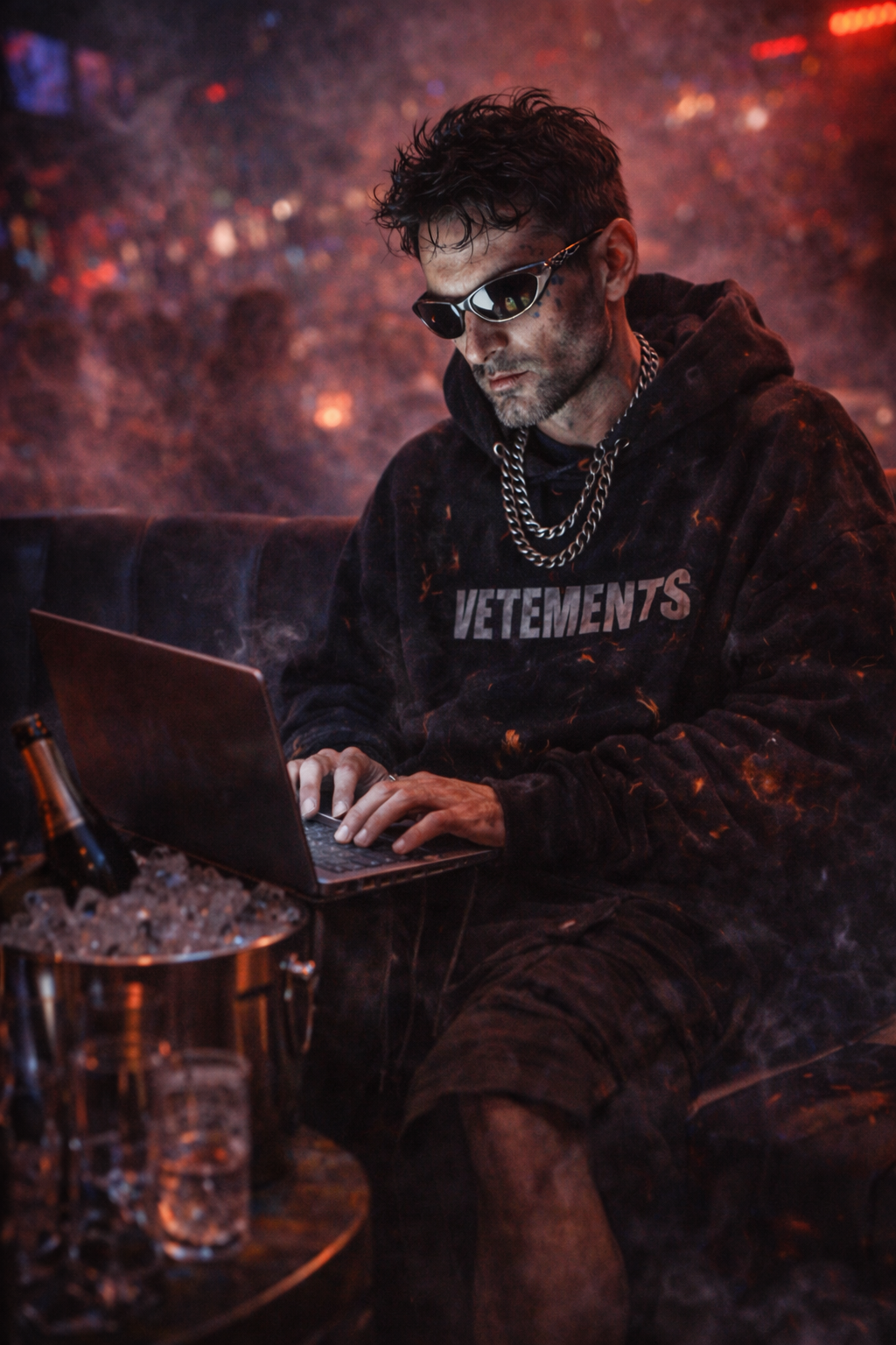 Krypto in a techno club