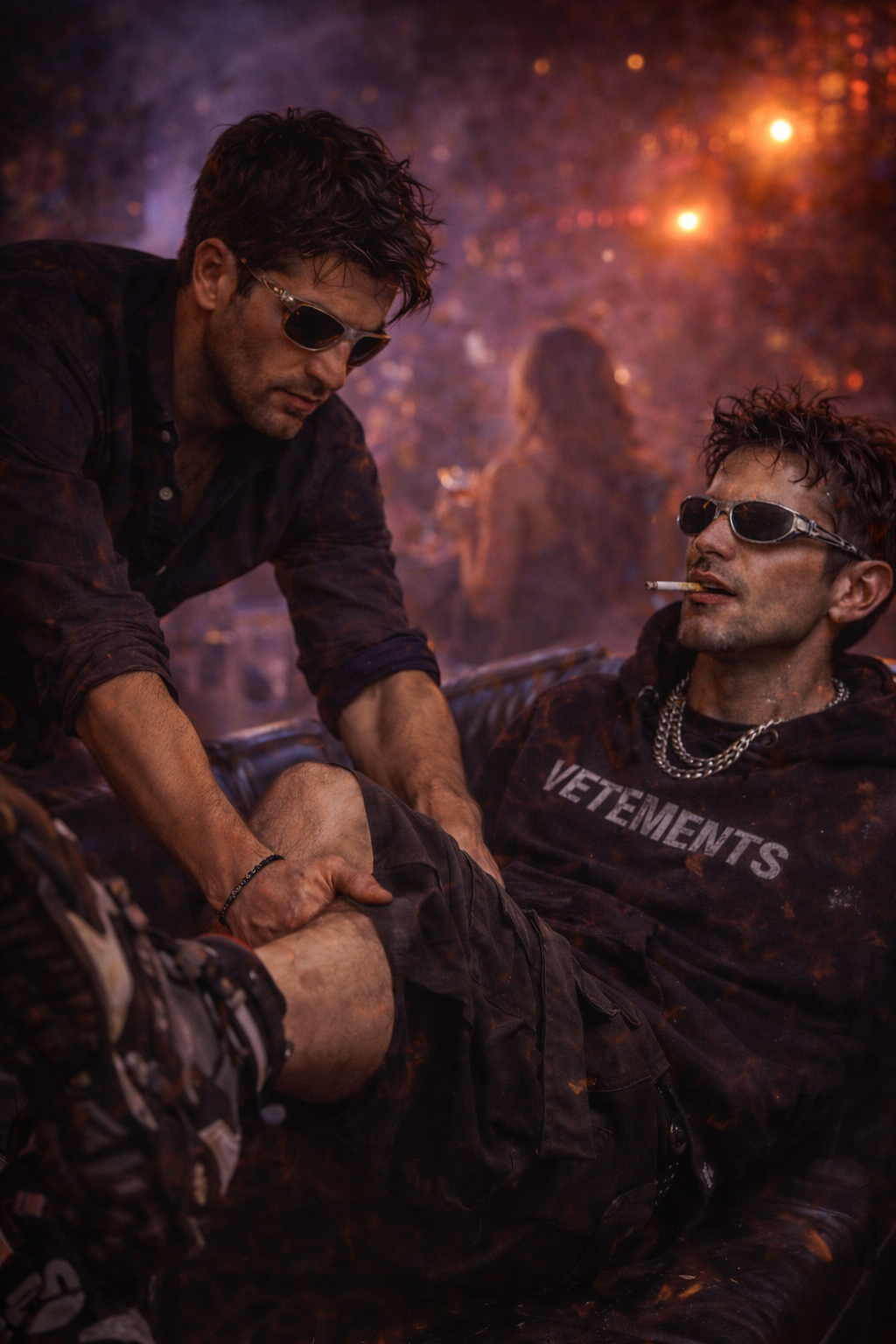 Krypto in a techno club