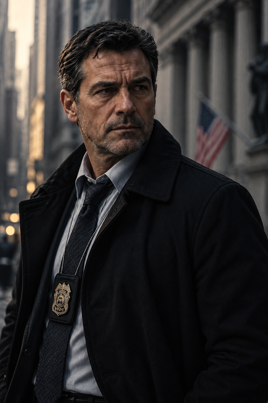 Knox Miller during his NYPD Financial Crimes Division career