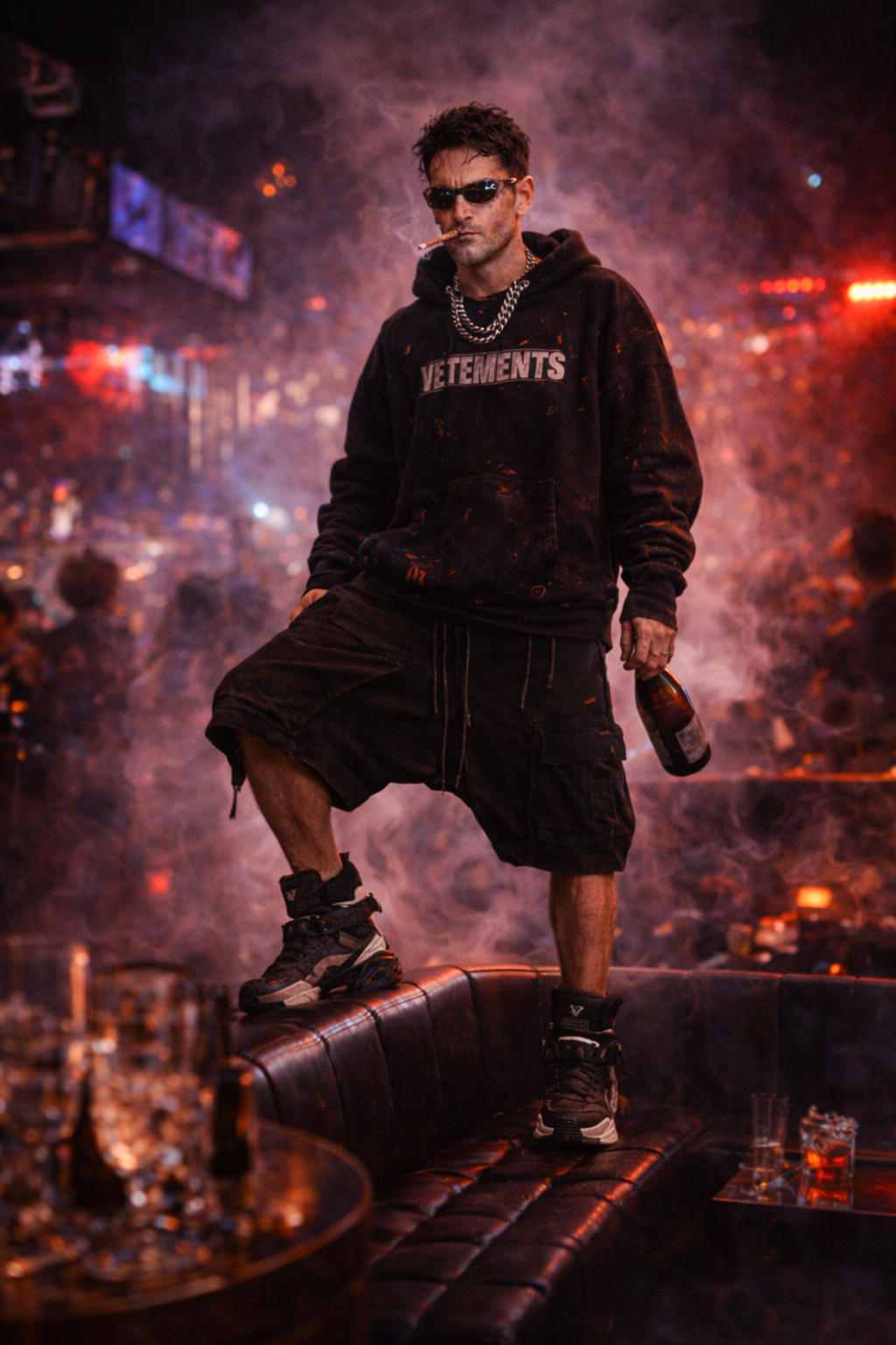 Krypto in a techno club