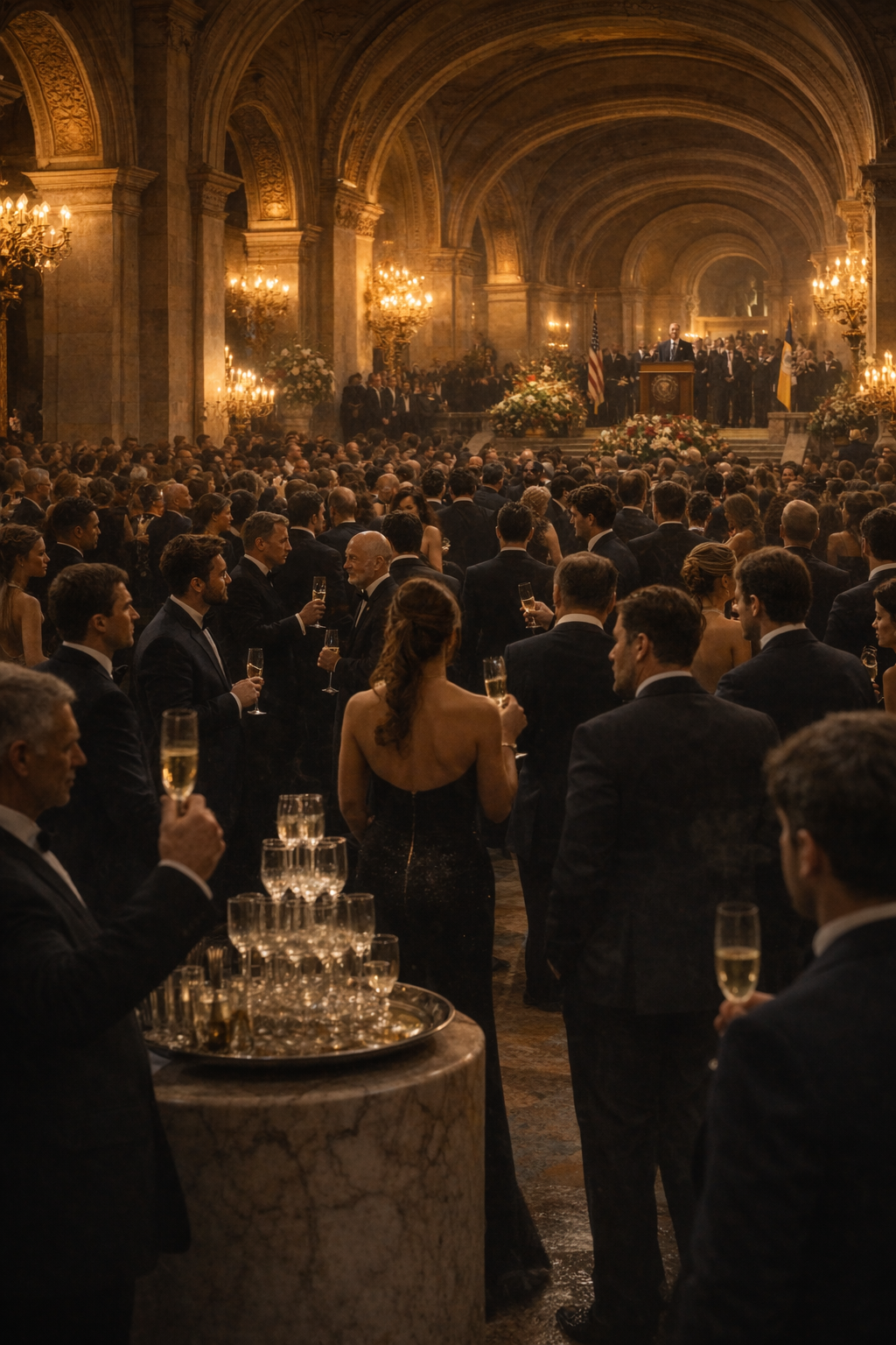 The Met Terrace at Night &mdash; Inauguration Night, January 1, 2026