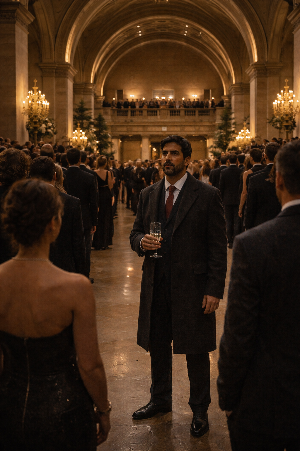 The Met Terrace at Night &mdash; Inauguration Night, January 1, 2026