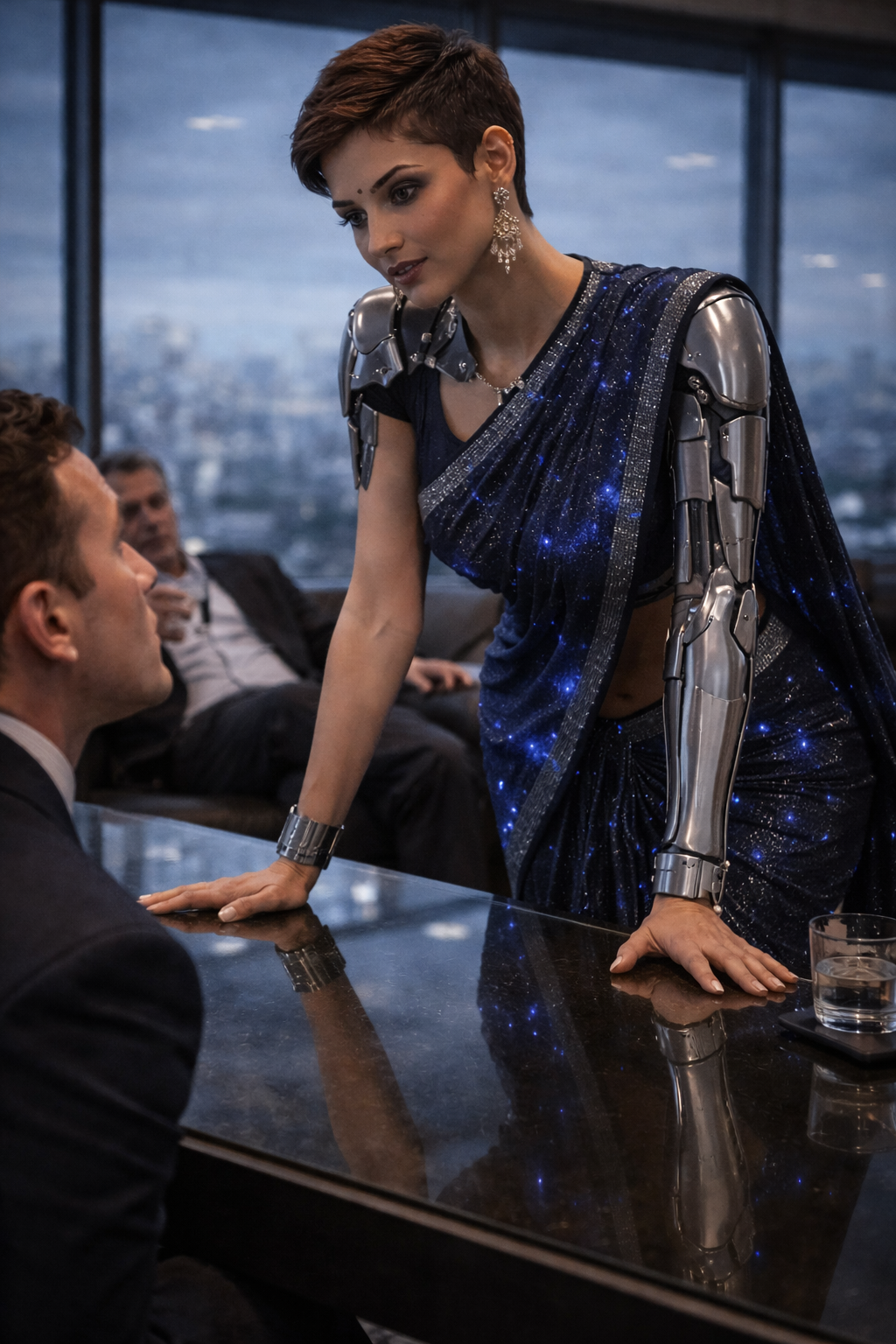 Diya interfacing with holographic screens