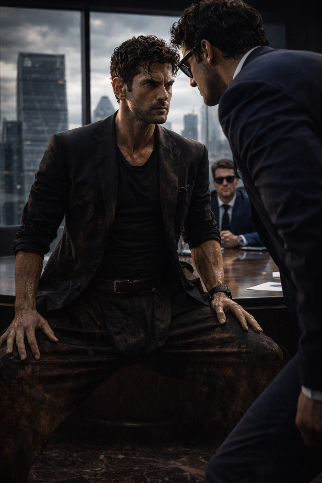 Sting Ray, the Lead Quant, staring into the harsh blue light of a Bloomberg terminal, a single bead of sweat on his temple.