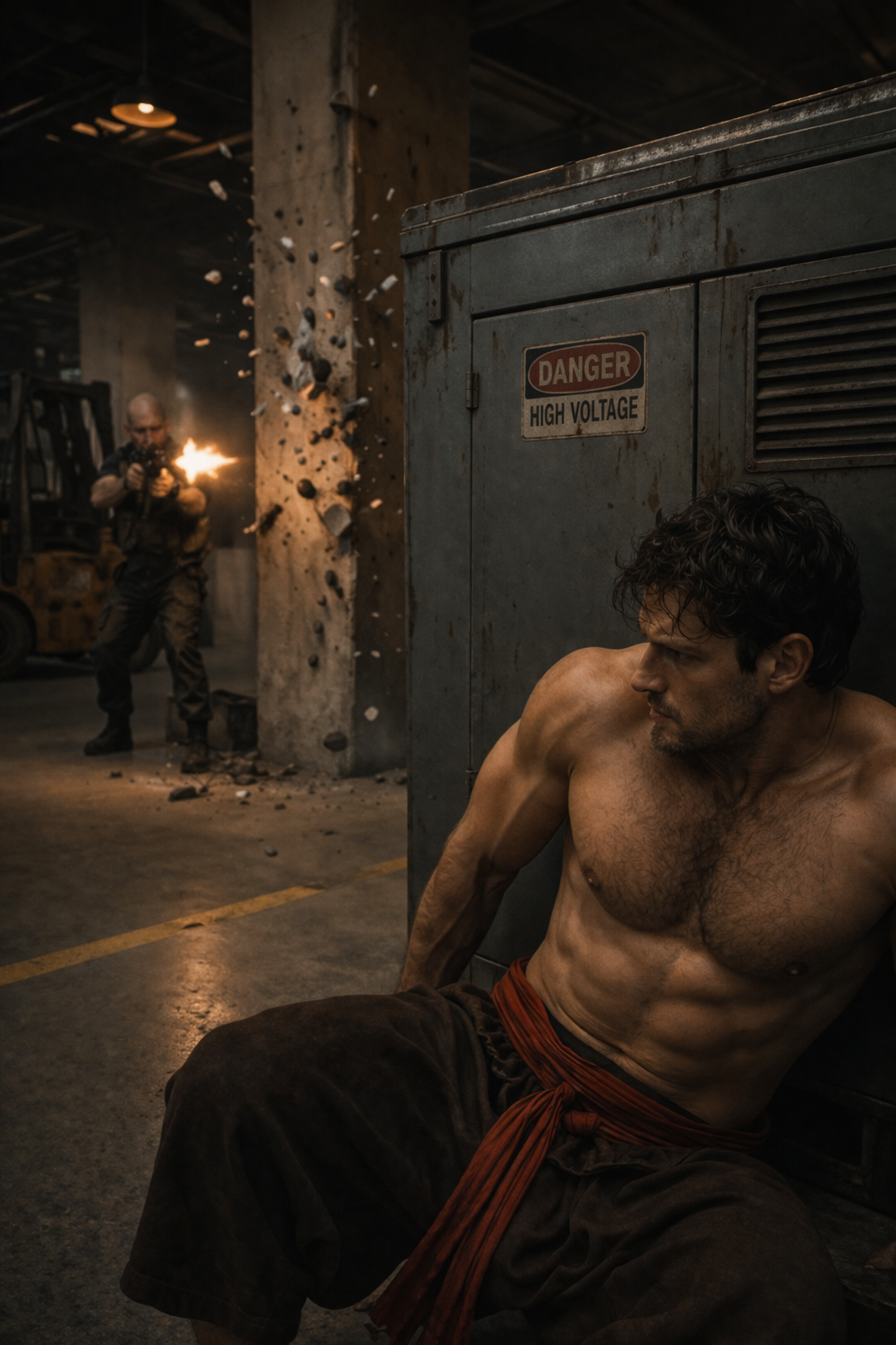 Sting Ray, the Lead Quant, staring into the harsh blue light of a Bloomberg terminal, a single bead of sweat on his temple.