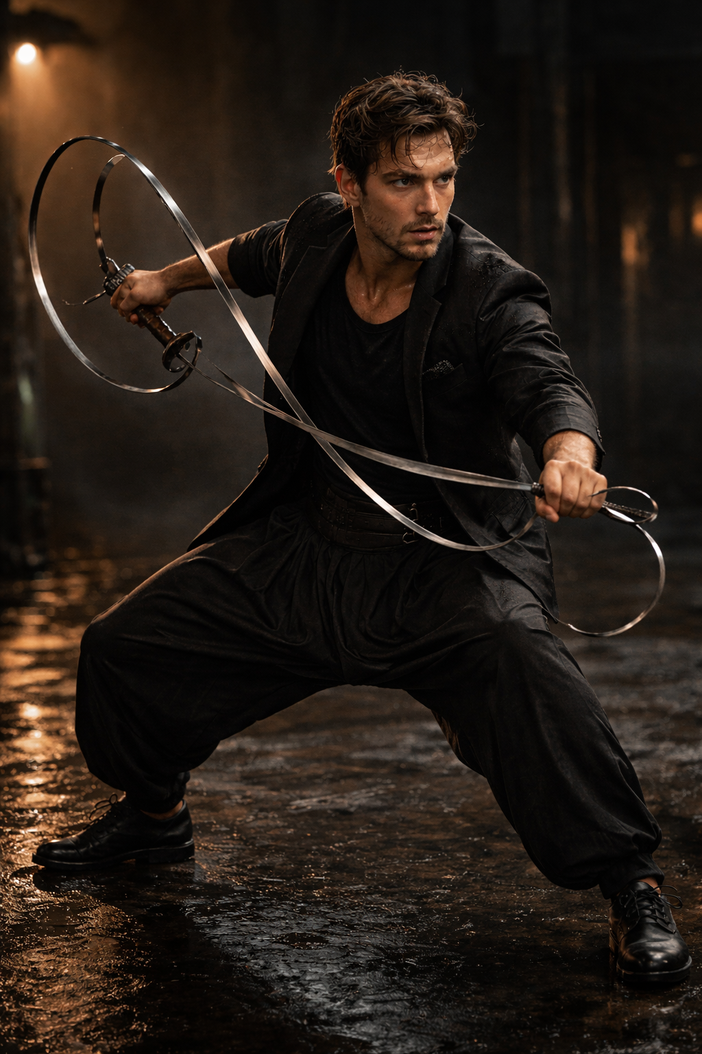 Sting Ray, the Lead Quant, staring into the harsh blue light of a Bloomberg terminal, a single bead of sweat on his temple.