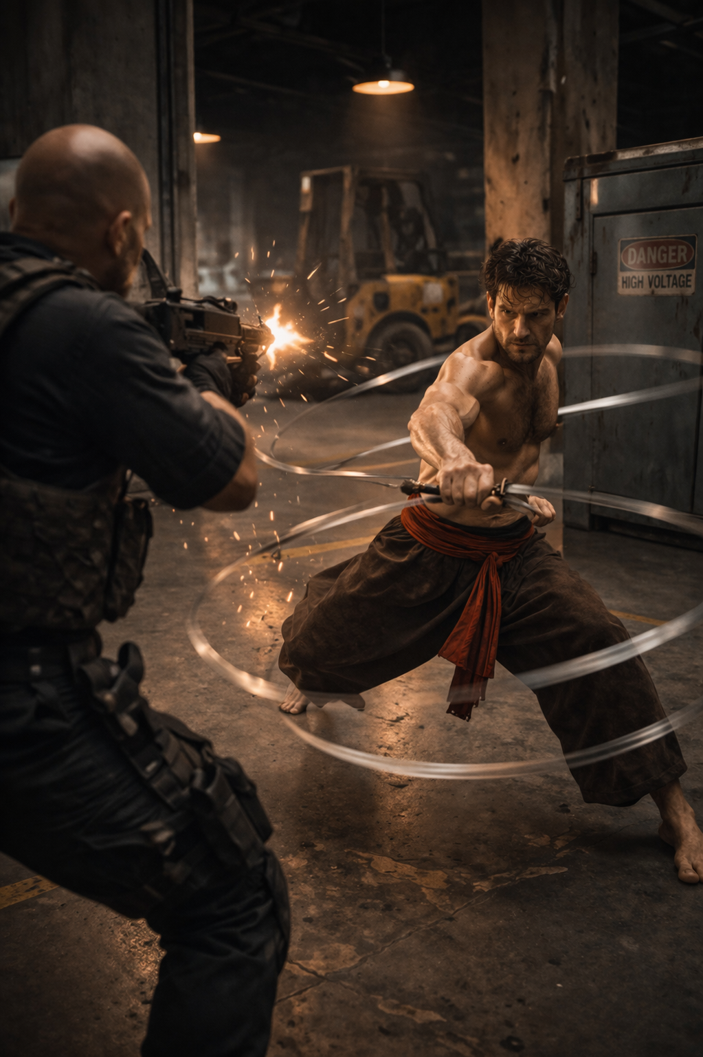 Sting Ray, the Lead Quant, staring into the harsh blue light of a Bloomberg terminal, a single bead of sweat on his temple.