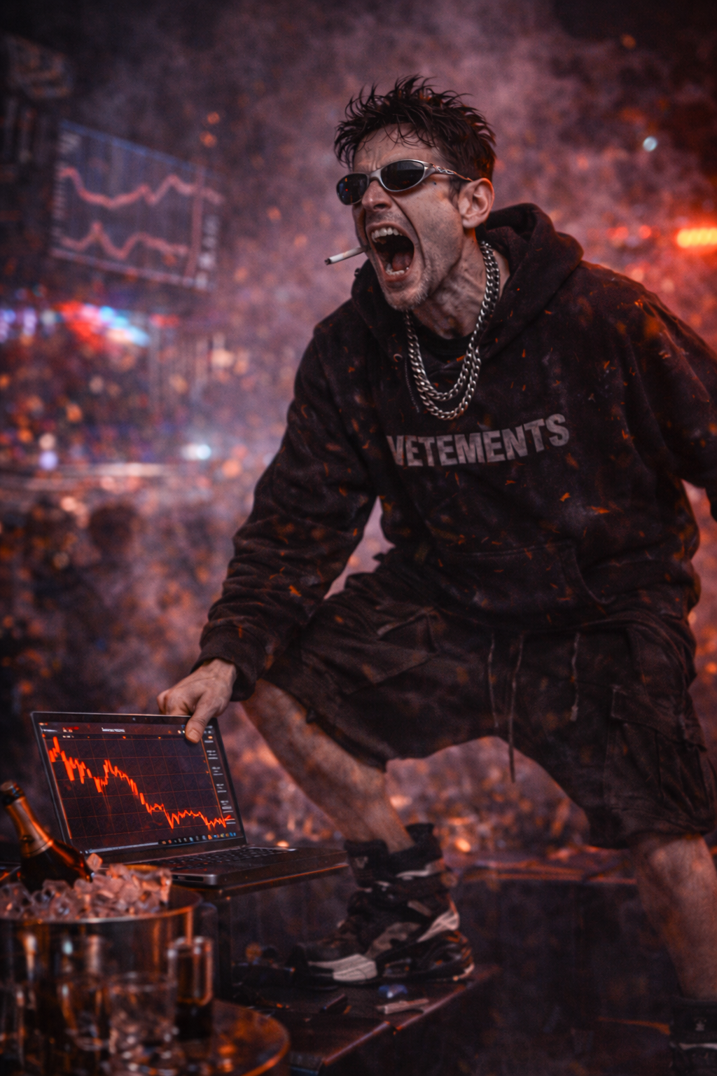 Krypto in a techno club