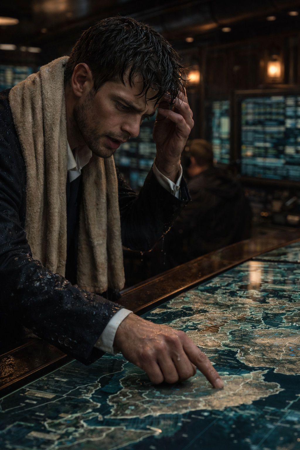 Tactical displays showing market spikes.