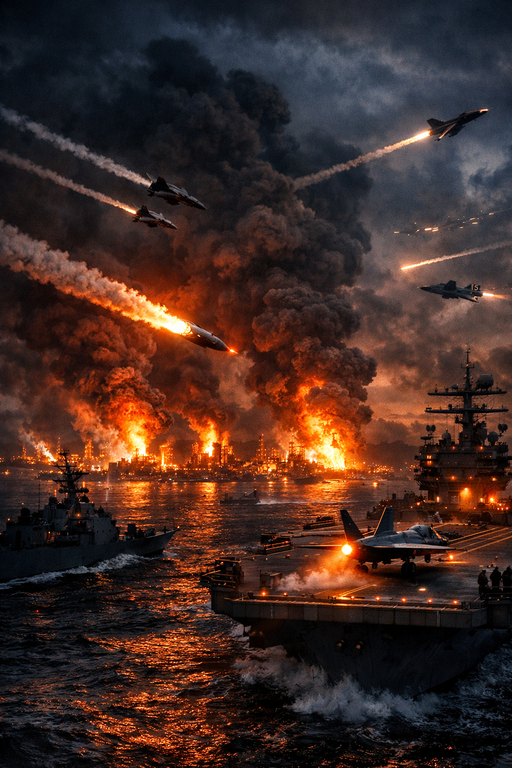 Drone strikes over Iranian oil refineries — the opening salvo of the financial war