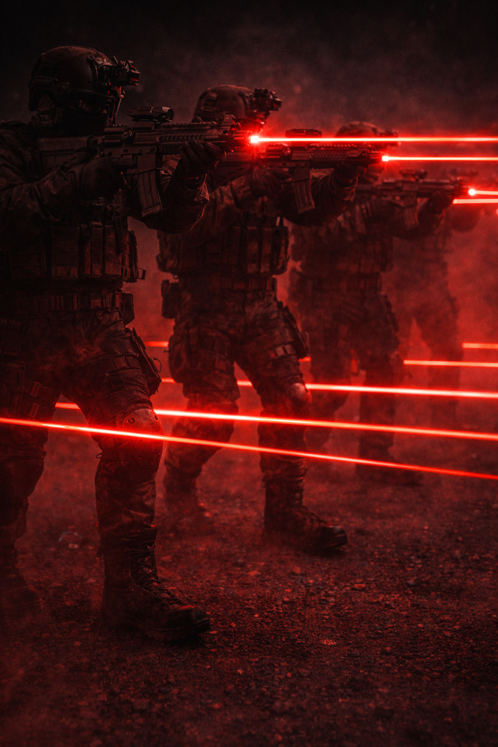 A white-and-blue eVTOL banking aggressively over the glowing grid of the Manhattan skyline.