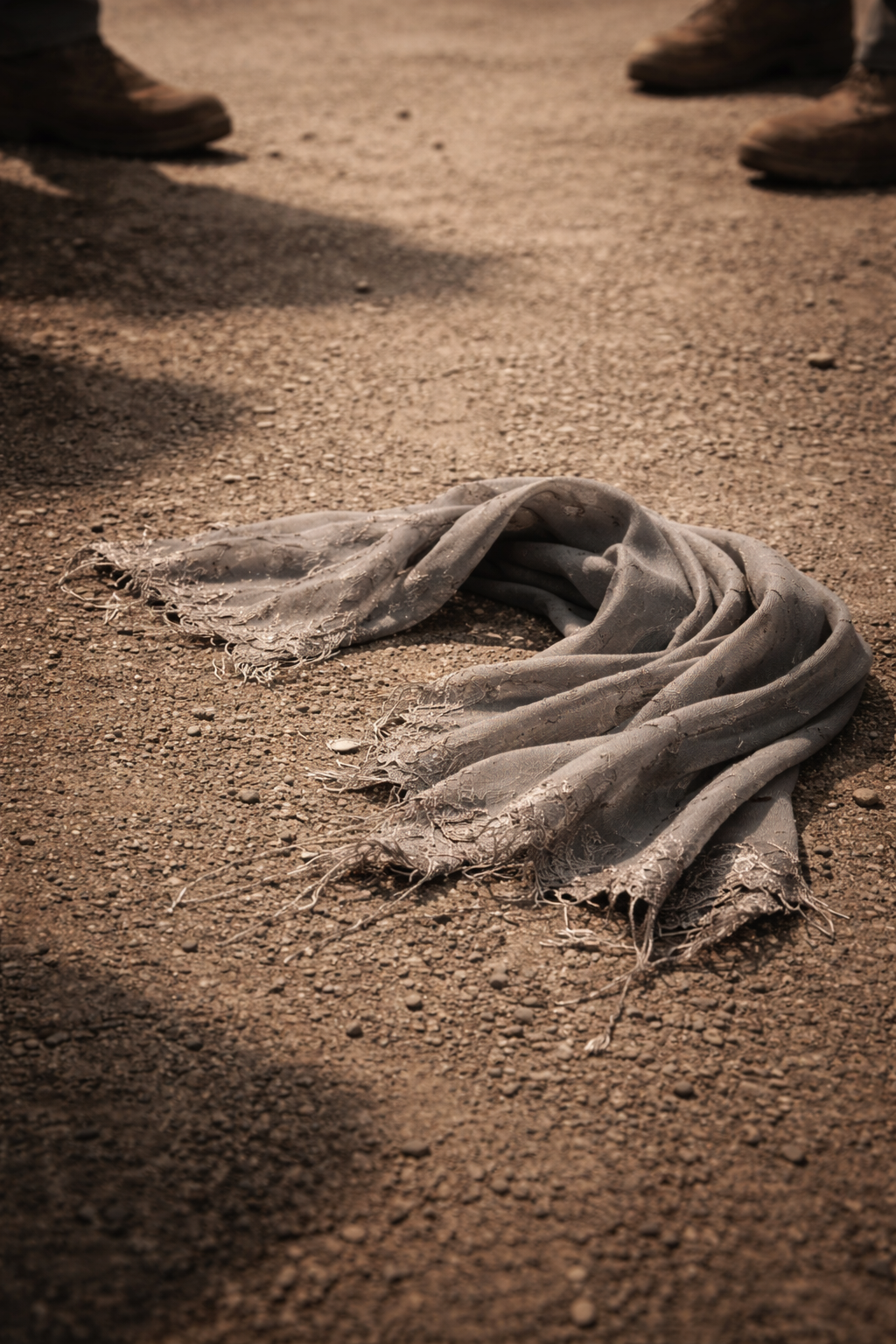 Commissioner Thorne in a navy blue architectural coat and silk hijab standing in her office